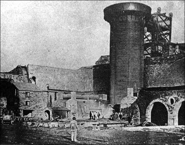 Early photo of Sirhowy ironworks