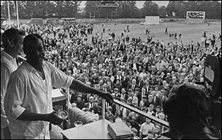 Photo of Sophia Gardens cricket ground in 1969
