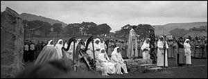 Photo of Gorsedd ceremony in Colwyn Bay 1947