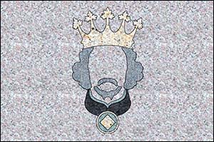 Image of King Richard II granite postcard