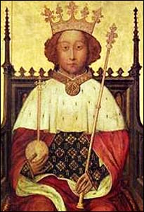 Painting of King Richard II