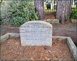 Photo of grave of John Prothero