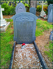 Photo of grave of Mary Jones