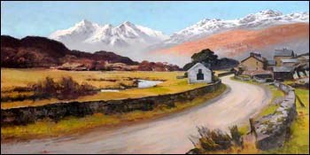 Painting by Alfred Oliver