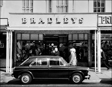 Photo of Bradleys store in Llandudno in 1965