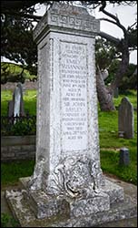 Grave of Sir John Bayley