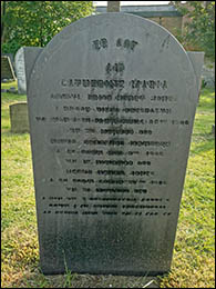 Photo of grave of Catherine Maria Jones
