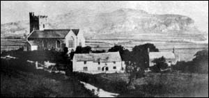 Church, Ship Inn and Vicarage c.1870