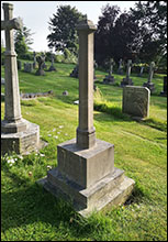 Photo of grave of John Clement Du Buisson