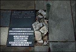 Memorial plaque William Donaghy