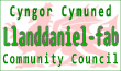 logo for Llandaniel-fab comunity council