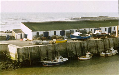 Photo of Aberystwyth lifeboat station in 1991