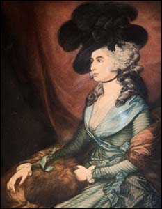 Painting of actress Sarah Siddons