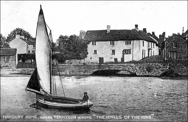 Old photo of the Hanbury Arms