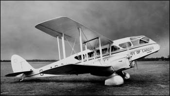 Photo of RAS plane City of Cardiff