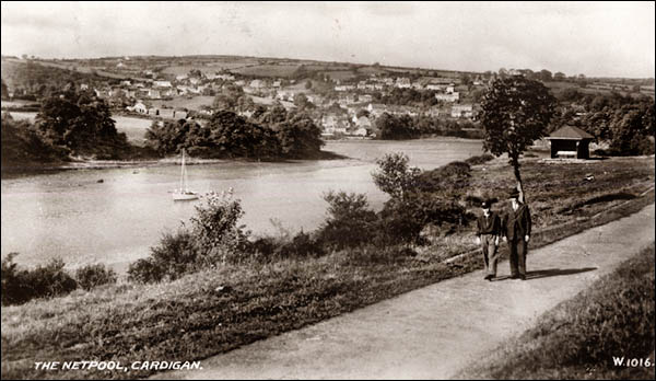 Old photo of Netpool, Cardigan