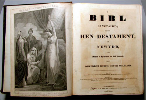 Photo of a Peter Williams Bible