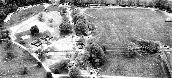 Photo of Ystrad army camp in 1941