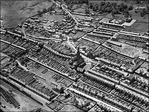 Aerial photo of Ebbw Vale in 1930 Aerial photo of Ebbw Vale in 1930