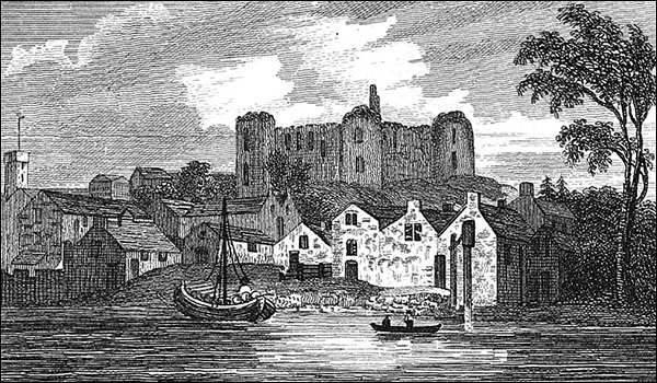 Drawing of Haverfordwest Castle c.1830