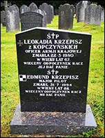 Photo of grave of Leokadia Krzepisz