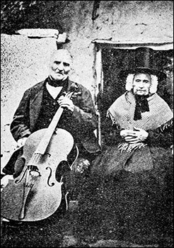 Portrait of Tom and Jenny Morris of Morfa Bychan