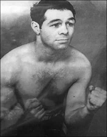 Portrait of boxer Cuthbert Taylor