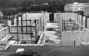 National Library under construction