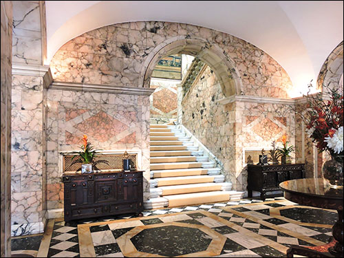 Photo of Penarth alabaster at 54 Mount Street, London
