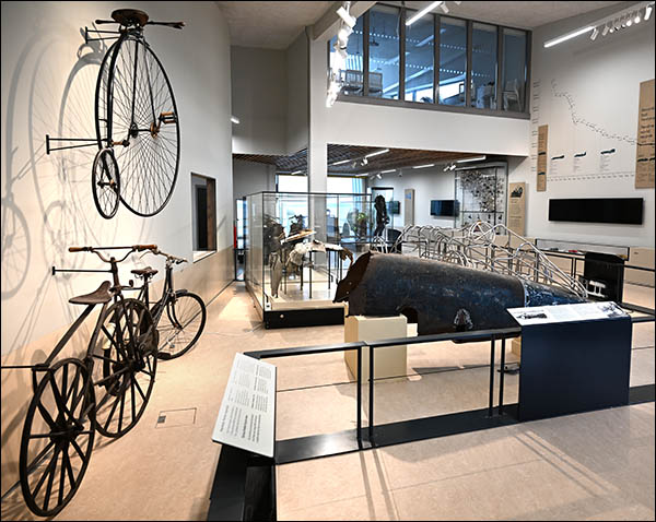 Photo of interior of Museum of Land Speed