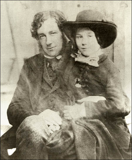 Photo of Amy Dillwyn with her father