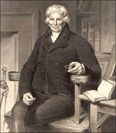 Portrait of schoolmaster John Williams in 1818