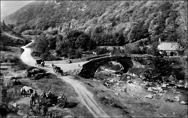 Photo of Abergwyngregyn bridge c.1890