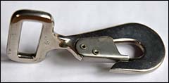 Photo of buckle from Bwlchgwyn crashed bomber