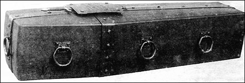 Photo of Unknown Warrior's coffin