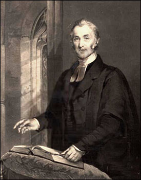 Portrait of Rev Richard Richards of Caerwys