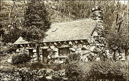 Old photo of the Ugly House