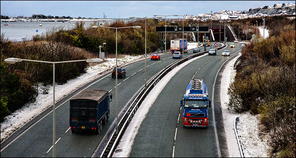Photo of Conwy Tunnel in 2010