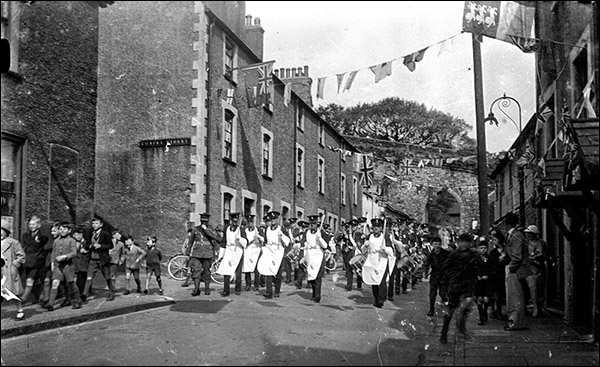 Photo of Berry Street Conwy in 1937