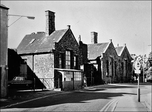 Photo of National School, Conwy, when derelict