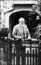 Photo of TA Leonard at Wayside Cottage