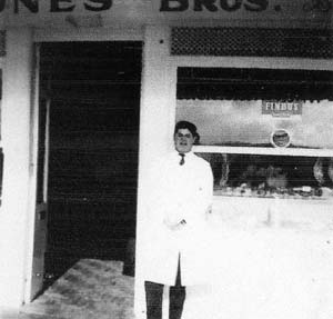 Photo of butchers shop