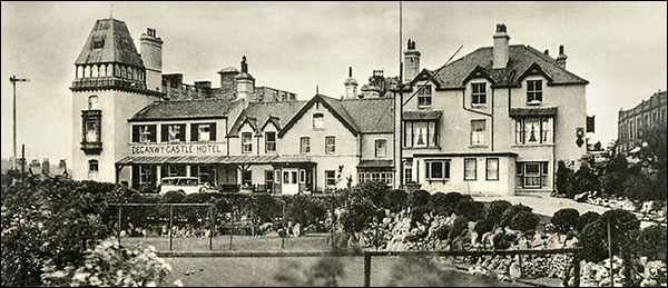 Old photo of Deganwy Castle Hotel