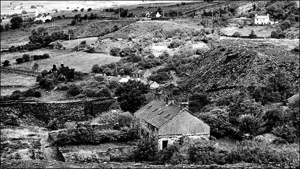 Photo of view towards Chwarel Fawr c.1971
