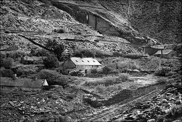Photo of Allt Ddu quarry area c.1971