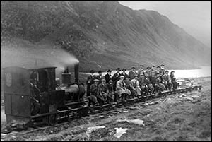 Photo of Cowlyd dam train
