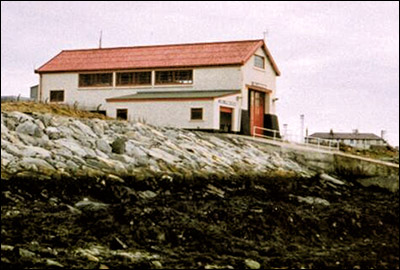 Photo of Holyhead lifeboat station in 1990
