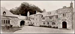 Photo of Aber Artro Hall in 1913