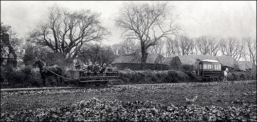 Photo of Llanbedrog trams at Crugan