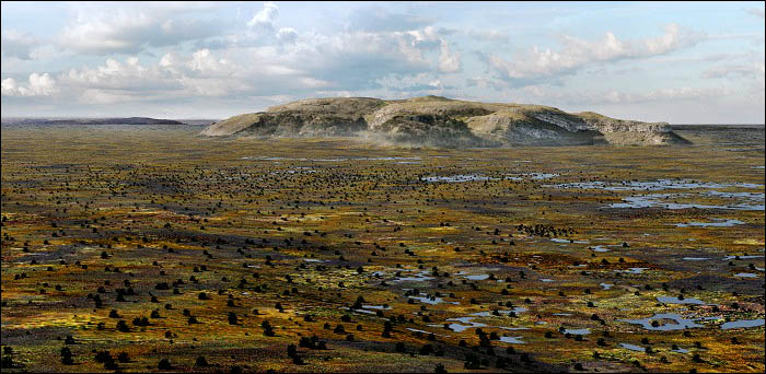 Prehistoric view over Llandudno